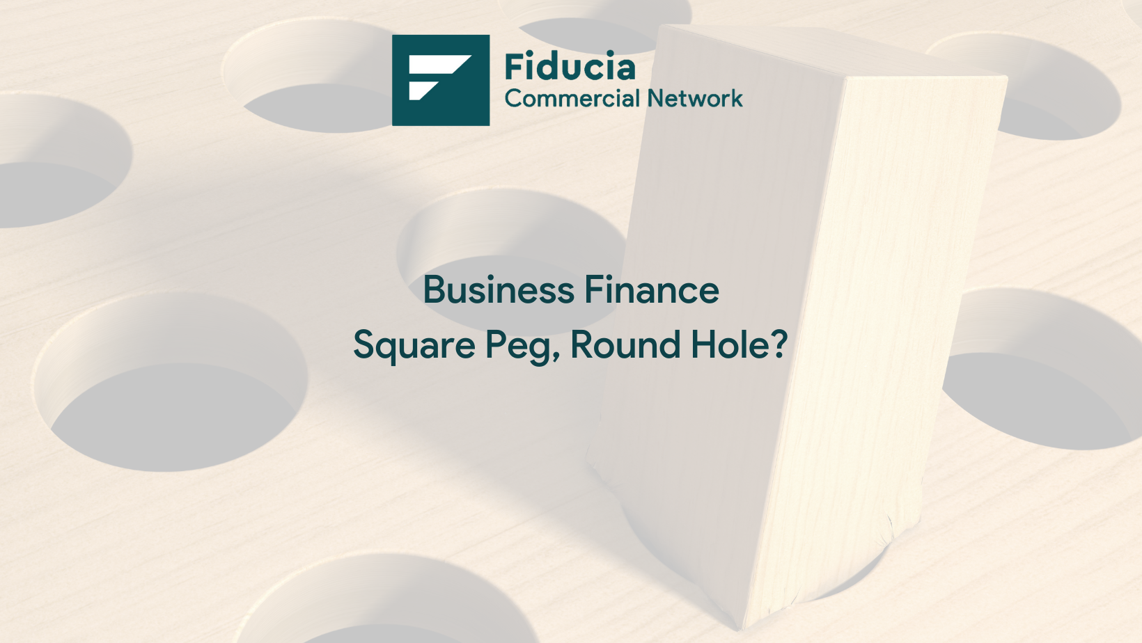 Image showing Square Peg Round Hole For Fiducia Network Article