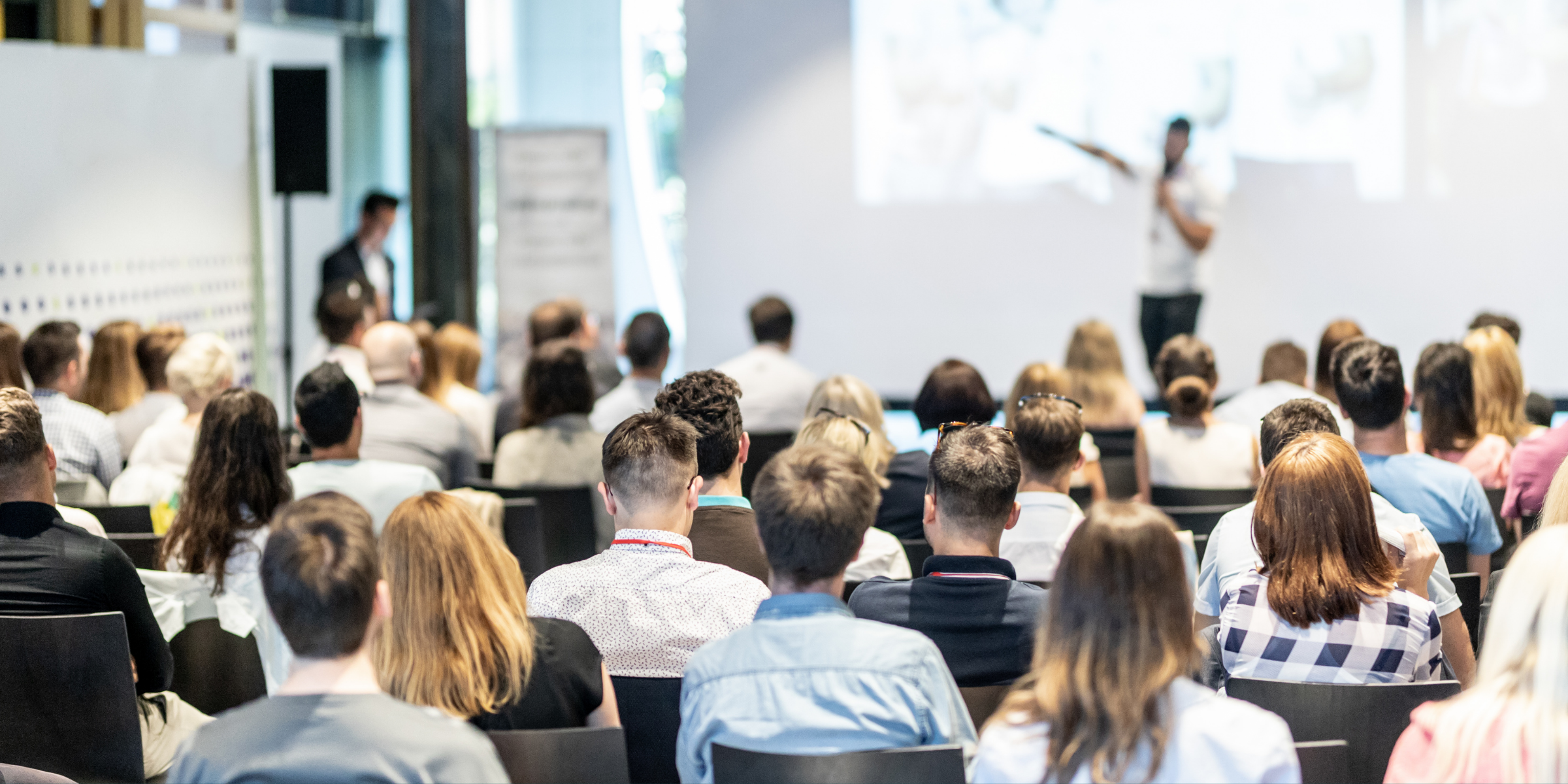 Commercial finance professionals attending a networking and industry event