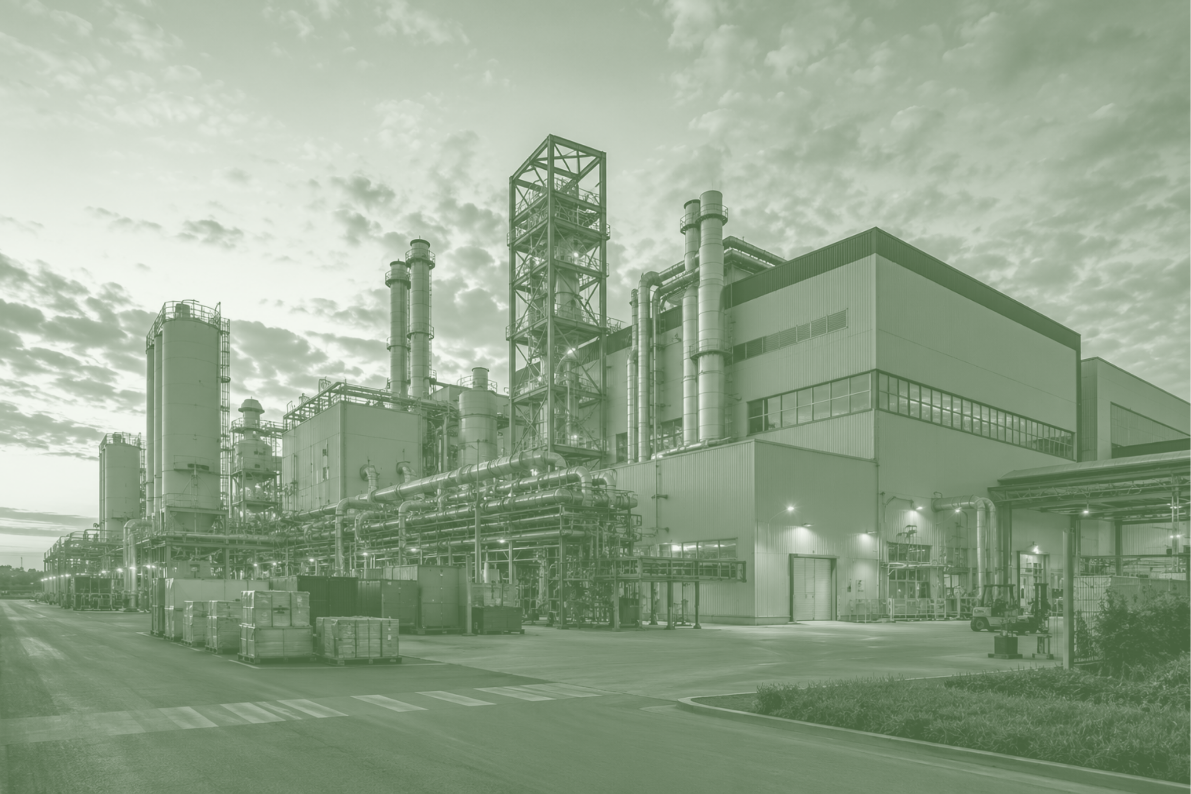 Manufacturing facility supported by trade finance and supply chain funding solutions