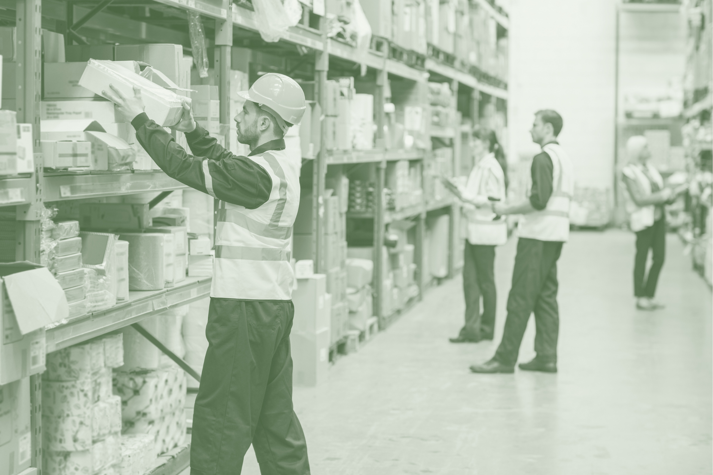 Warehouse operation supported by working capital and invoice finance solutions
